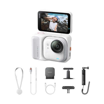 Insta360 GO Ultra 4K 便攜第一人稱運動/ 生活相機