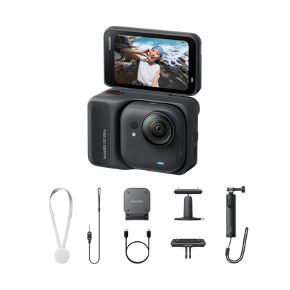 Insta360 GO Ultra 4K 便攜第一人稱運動/ 生活相機