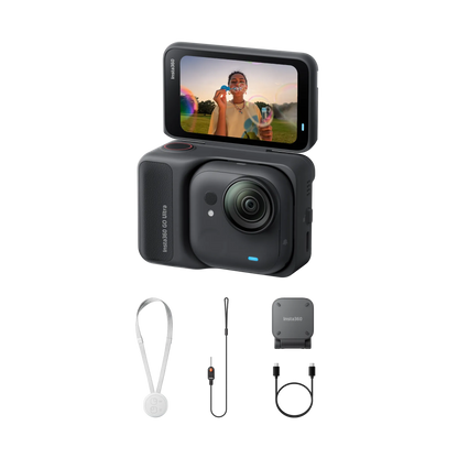 Insta360 GO Ultra 4K 便攜第一人稱運動/ 生活相機