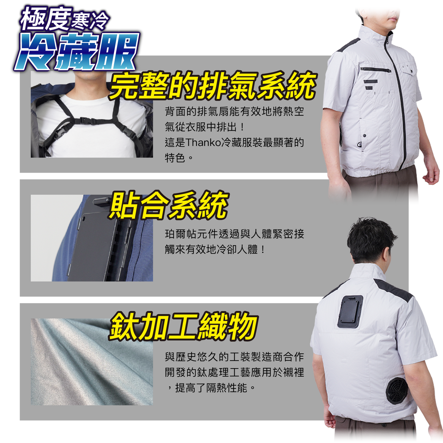 Thanko Cooling Vest 3秒極冷冷藏服 (短袖 / 背心) TKCV25S