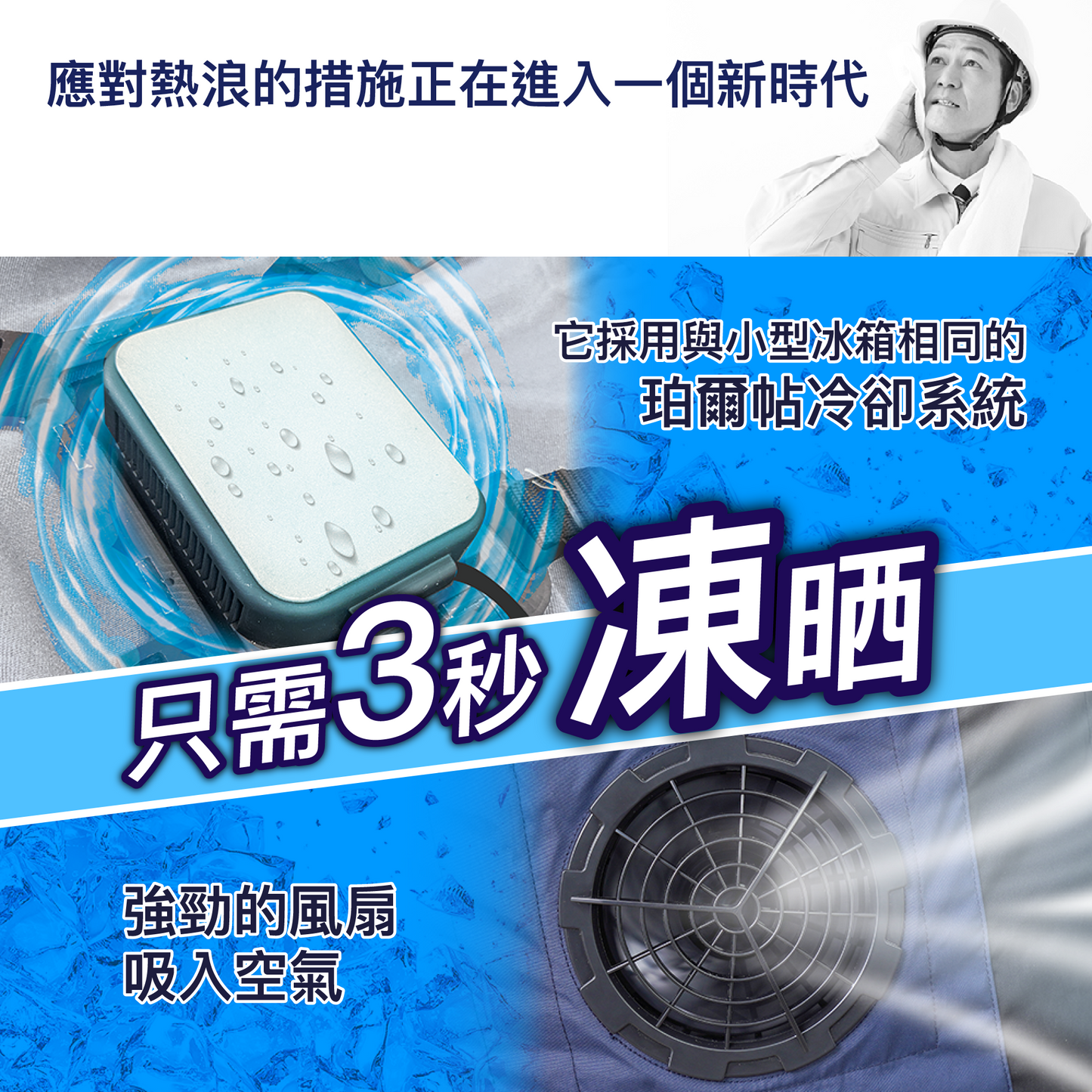 Thanko Cooling Vest 3秒極冷冷藏服 (短袖 / 背心) TKCV25S