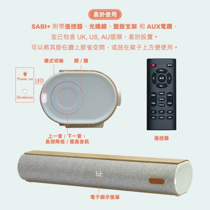 BITOS SABI+ 2.0 Soundbar 藍牙喇叭