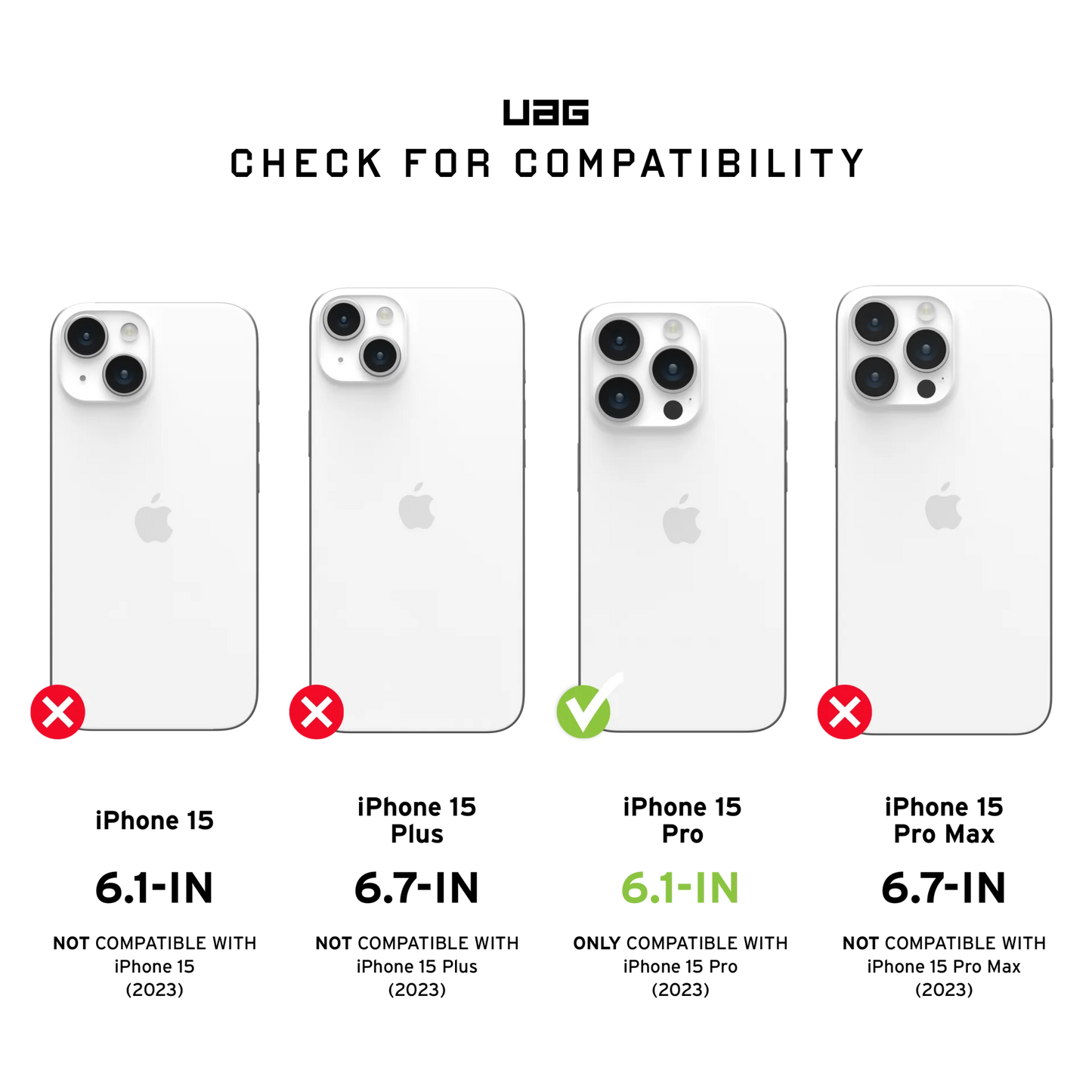 UAG Pathfinder MagSafe iPhone 15 Pro 手機保護殼
