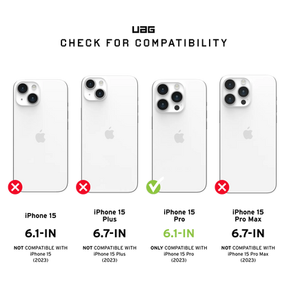 UAG Pathfinder MagSafe iPhone 15 Pro 手機保護殼