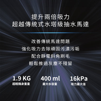 【接受預訂】Future Lab Dirty Killer SE 三合一無線塵洗機【全港免運費】