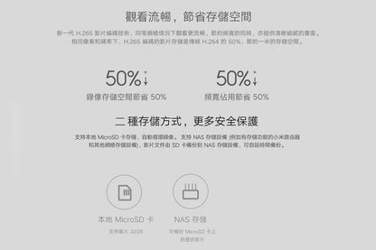 Xiaomi 小米 智能攝影機 2K Pro 雲台版