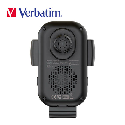 Verbatim 15W 雙線圈車用無線充電器(內置冷卻風扇)(#66896)