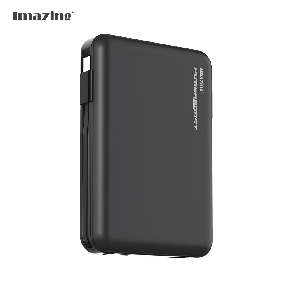 Imazing 自帶線 MagSafe 磁吸無線充電移動電源 10000mAh KT-D012