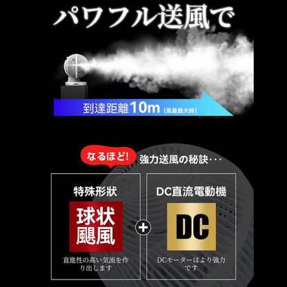 Yohome 家の逸 4D全方位淨化直流循環扇 HTS-F191