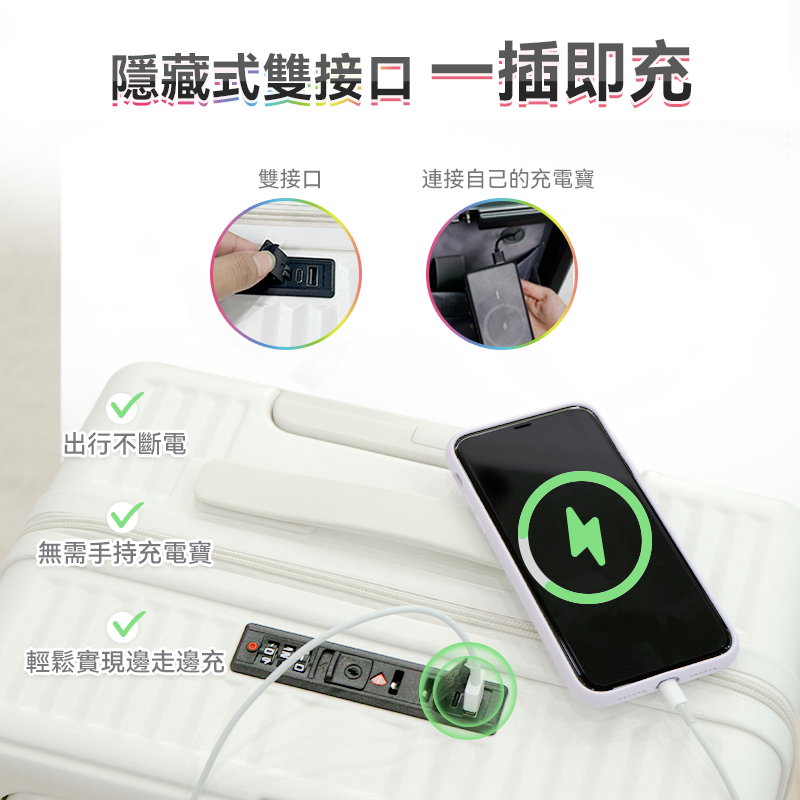 NEWEDO 時尚多功能便用便攜自由行大容量登機旅行箱Pro【接受預訂】