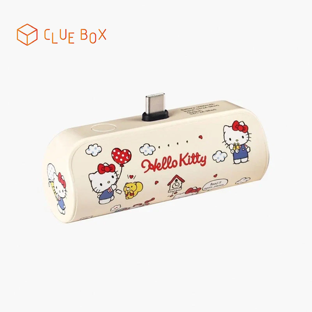 Clue Box x Sanrio 5000mAh 流動充電器連強光電筒