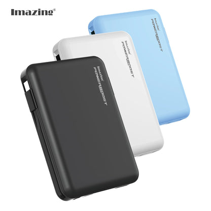 Imazing 自帶線 MagSafe 磁吸無線充電移動電源 10000mAh KT-D012