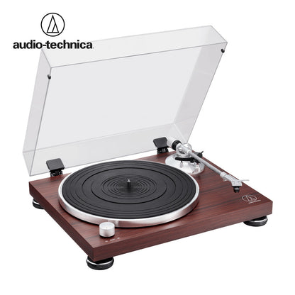 Audio-Technica 鐵三角 AT-LPW50BT RW 無線皮帶驅動式黑膠唱盤