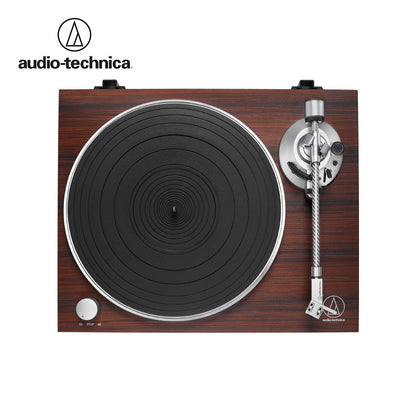 Audio-Technica 鐵三角 AT-LPW50BT RW 無線皮帶驅動式黑膠唱盤