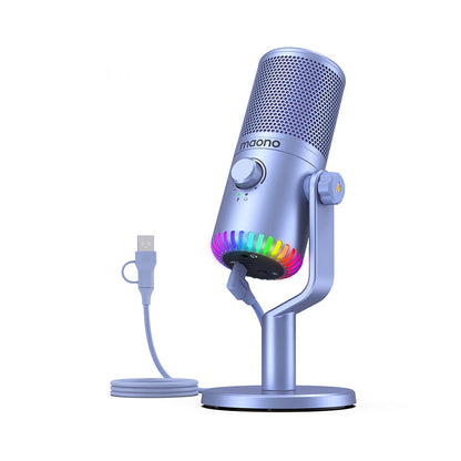 Maono 閃克 DM30 RGB 電容式麥克風