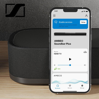 Sennheiser AMBEO Soundbar Plus 7.1.4 家庭影音多聲道揚聲器