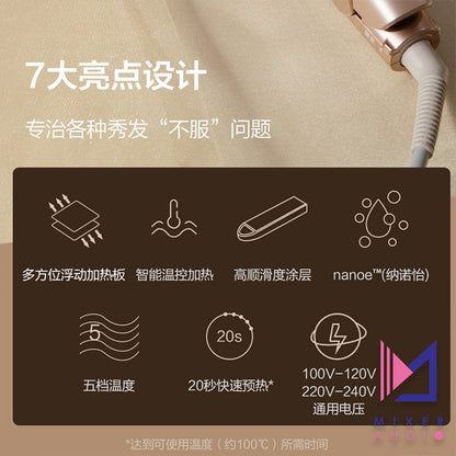 Panasonic 樂聲 nanoe™ 納諾怡™ 納米離子直髮器 EH-MHS0E(平行進口 原裝正貨)