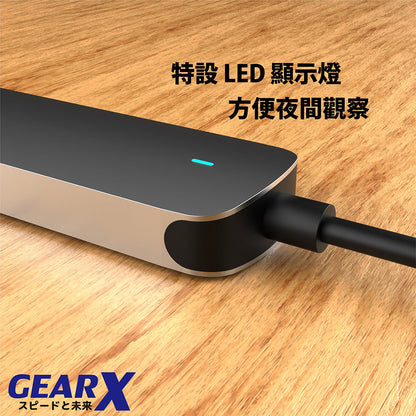 GearX USB-C 6合1 轉接器 USBC6001