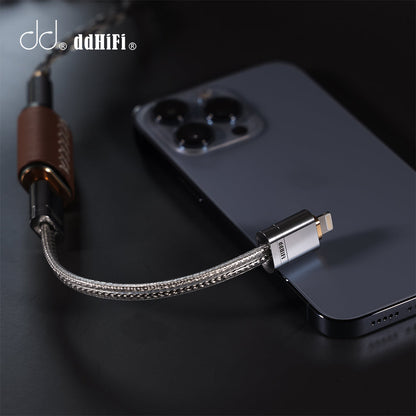 ddHiFi MFi09S / TC09S Lightning to TypeC 轉接線