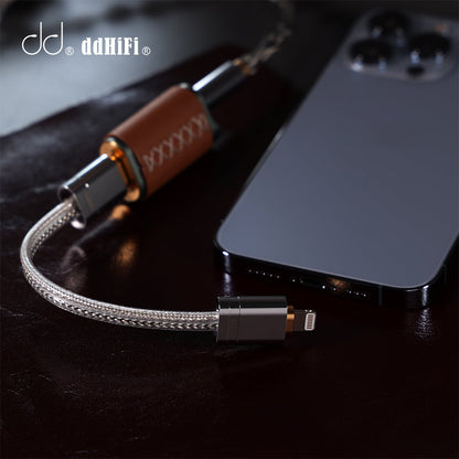 ddHiFi MFi09S / TC09S Lightning to TypeC 轉接線