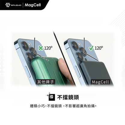 SAVEWO 救世 MagCell 超薄磁吸式無線行動電源