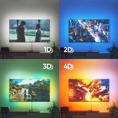 Nanoleaf 4D 影畫同步攝像鏡頭 + 漸變 LED 燈帶套裝