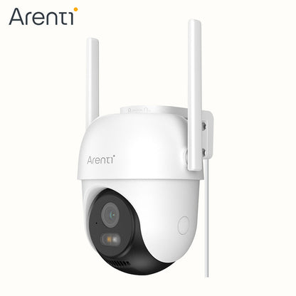 Arenti OP1 室外攝影機 2.5K 4MP超高清雲台 2.4GHz + 5.8GHz 雙頻 WiFi