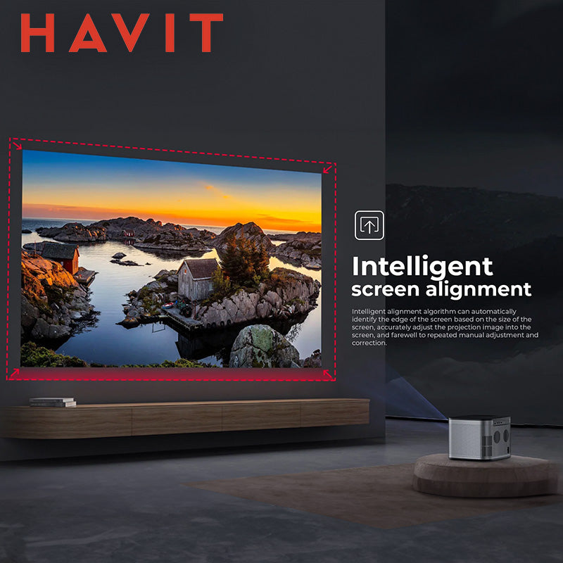Havit 智能 4K 高清投影儀 PJ210 Pro