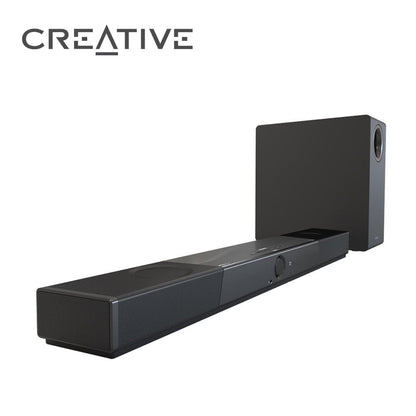 Creative SXFI CARRIER Dolby Atmos Soundbar + 重低音喇叭