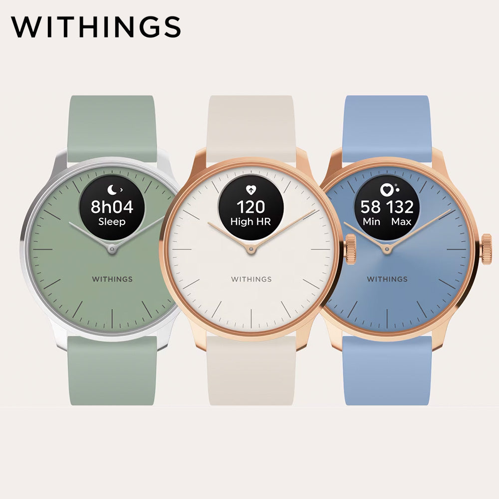 WITHINGS ScanWatch Light 混合智慧型手錶【兩年保養】