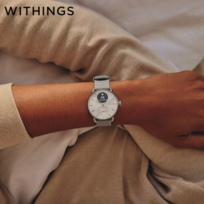 WITHINGS ScanWatch 2 混合智慧型手錶附心電圖【兩年保養】