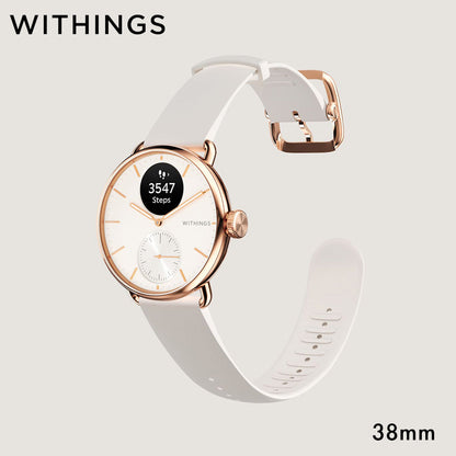 WITHINGS ScanWatch 2 混合智慧型手錶附心電圖【兩年保養】