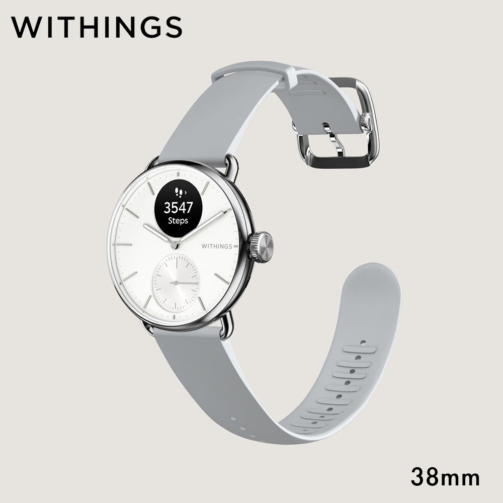 WITHINGS ScanWatch 2 混合智慧型手錶附心電圖【兩年保養】