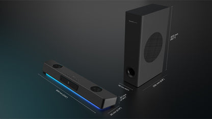 Creative Sound Blaster Katana V2X 電競 Soundbar +重低音喇叭