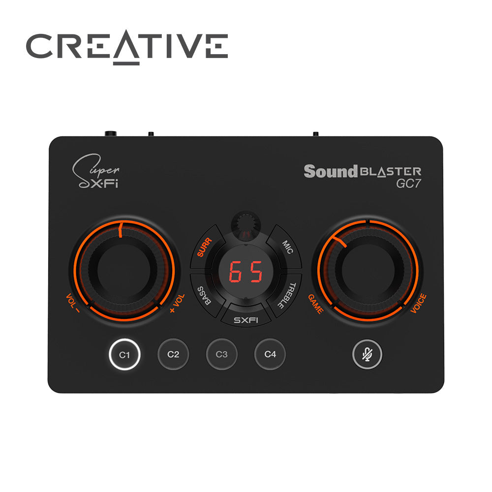 Creative Sound Blaster GC7 Super X-Fi 遊戲 USB 解碼放大器