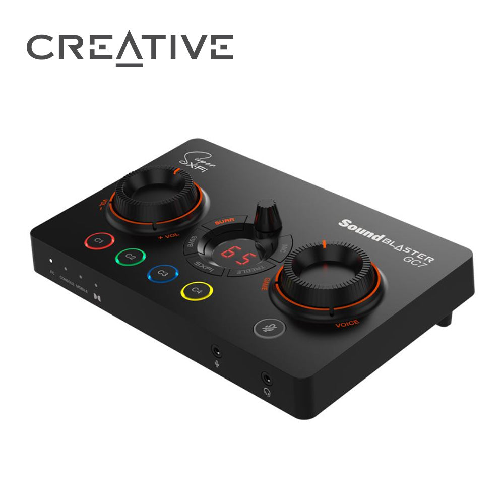 Creative Sound Blaster GC7 Super X-Fi 遊戲 USB 解碼放大器