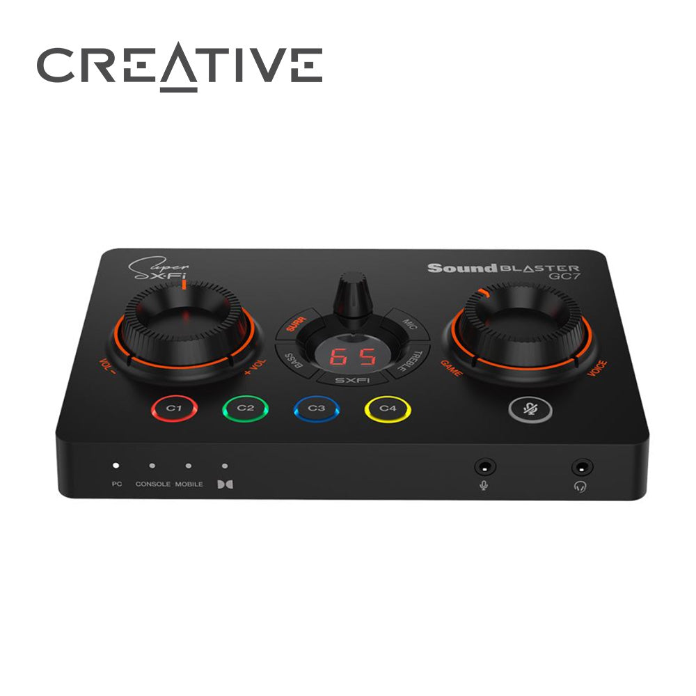 Creative Sound Blaster GC7 Super X-Fi 遊戲 USB 解碼放大器