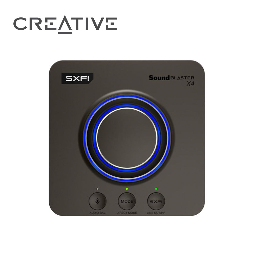 Creative Sound Blaster X4-Hi-res 7.1 USB 解碼放大器