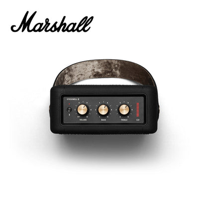 Marshall Stockwell II 便攜藍牙喇叭 (Black and Brass 黑金限量版)