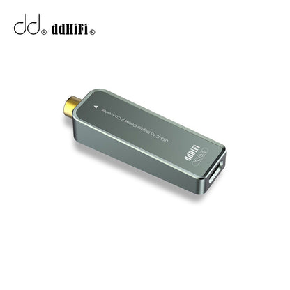 【接受預訂】ddHiFi TC100S USB-C(F) 同軸(RCA Coaxial) 轉換器