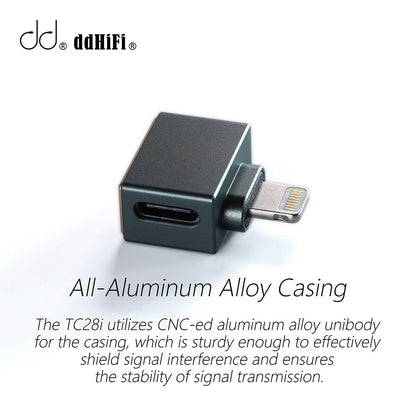 ddHiFi TC28i Lightning to Type C 插頭