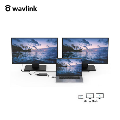 Wavlink UG7602H SMI 4K & 2K 雙 HDMI USB-C 轉接器