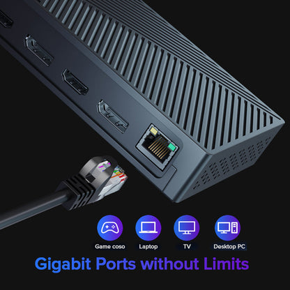 Wavlink WL-UG69PD25 PRO USB-C 4K 13 合 1 通用擴充埠，100W 功率輸出