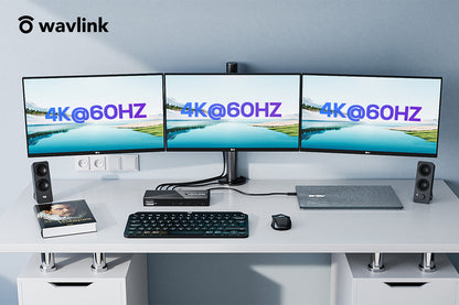 Wavlink WL-UG69PD25 PRO USB-C 4K 13 合 1 通用擴充埠，100W 功率輸出