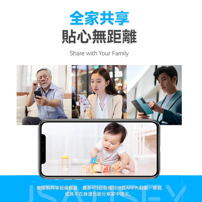USATISFY 360° 智能旋轉雙向語音雲存高清攝錄機 Pro 2.0(移動充電版)